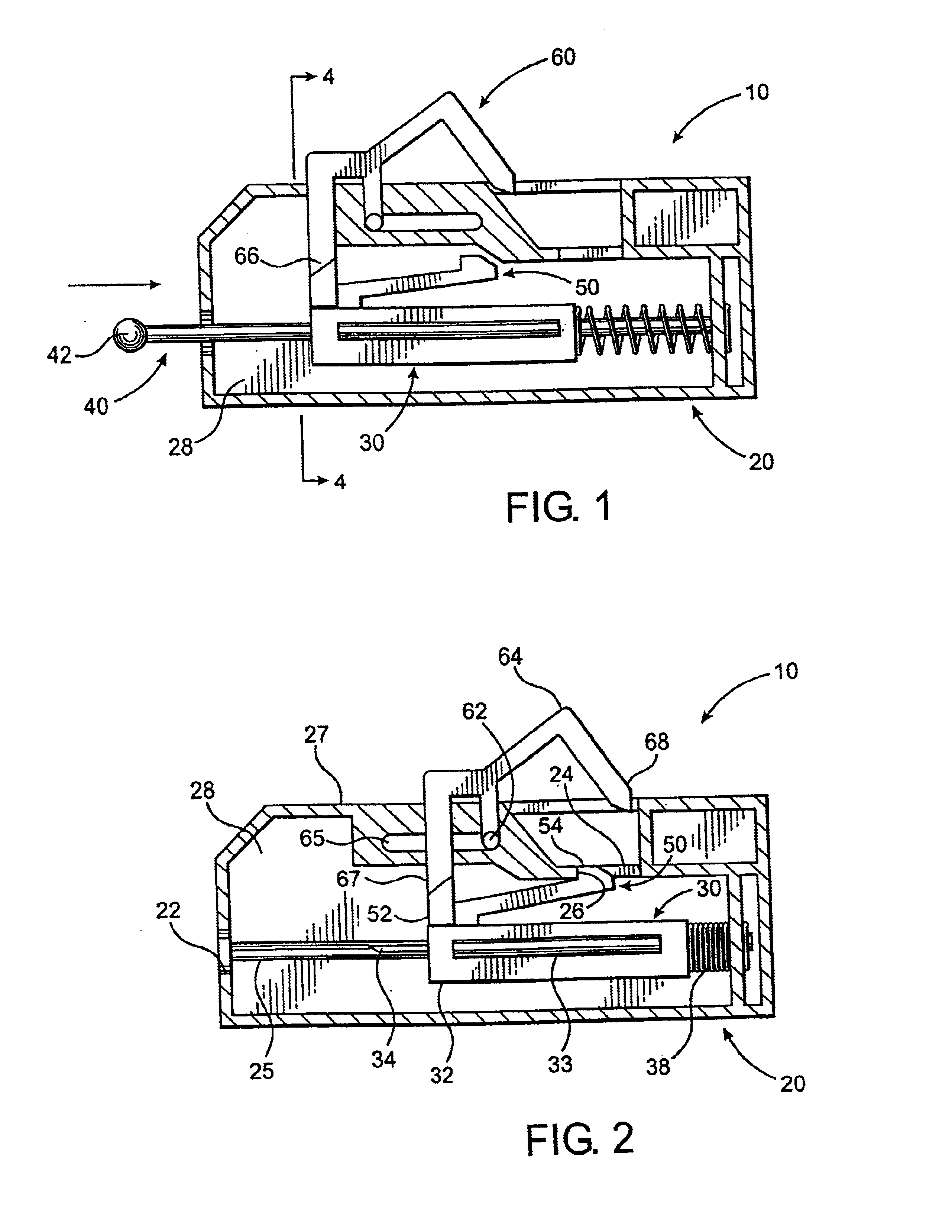 Single use lancet assembly