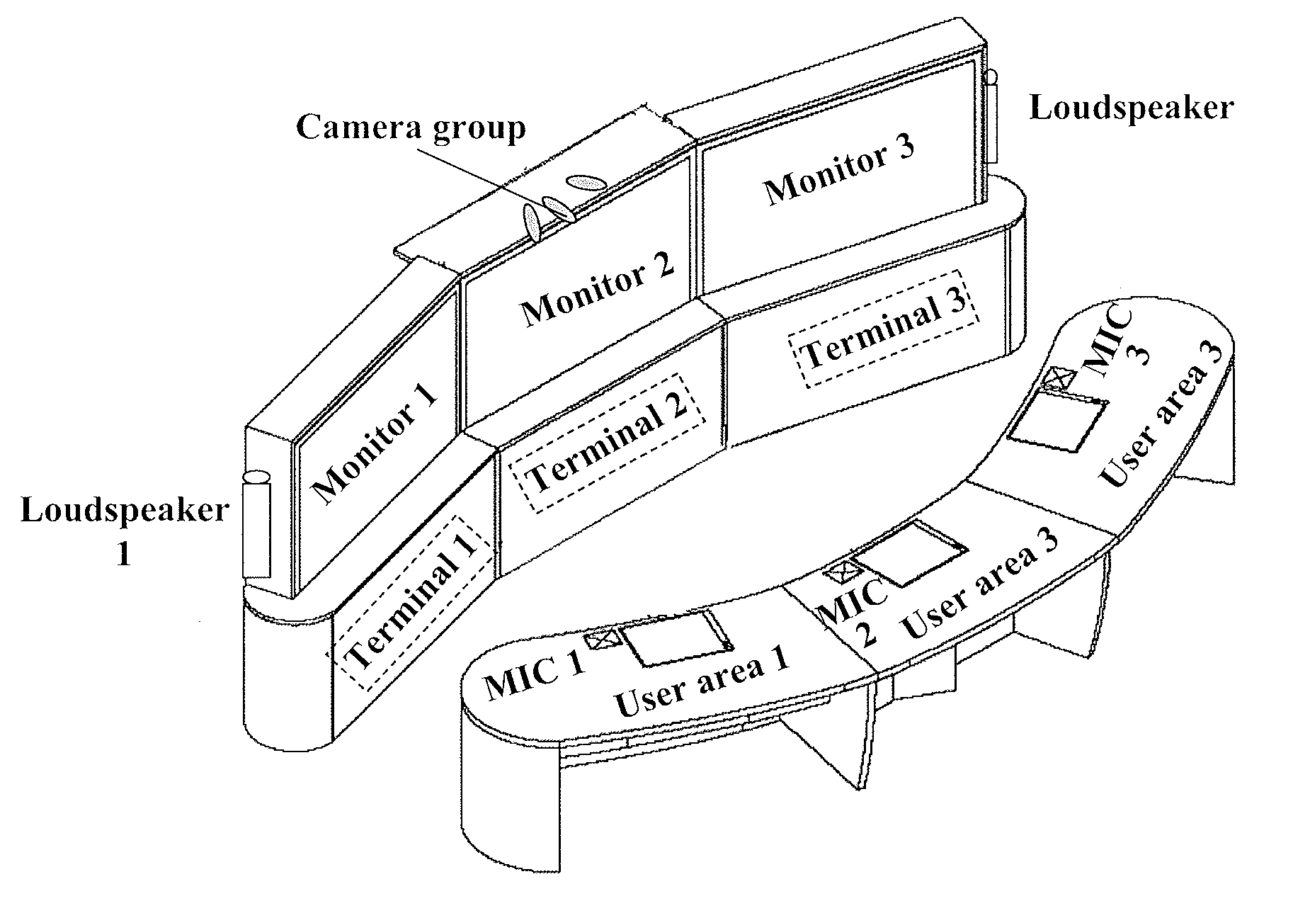 Remote user signal identification method, remote conference processing method, apparatus and system