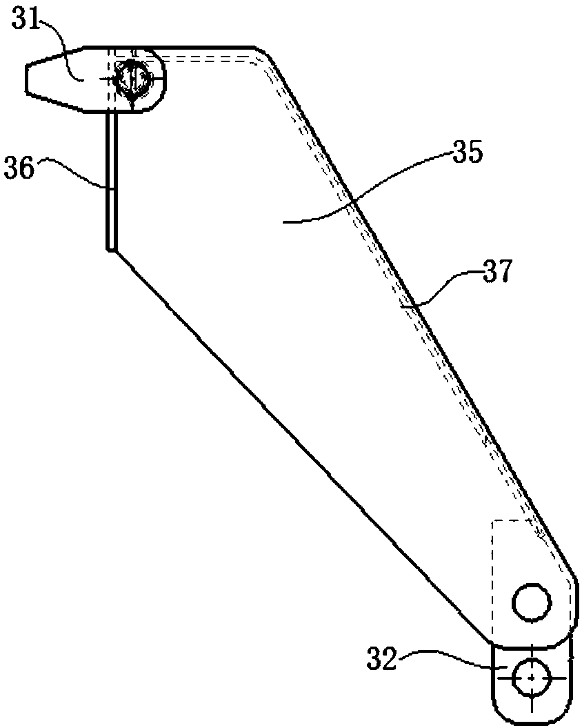 Hoisting device for stirring cylinder