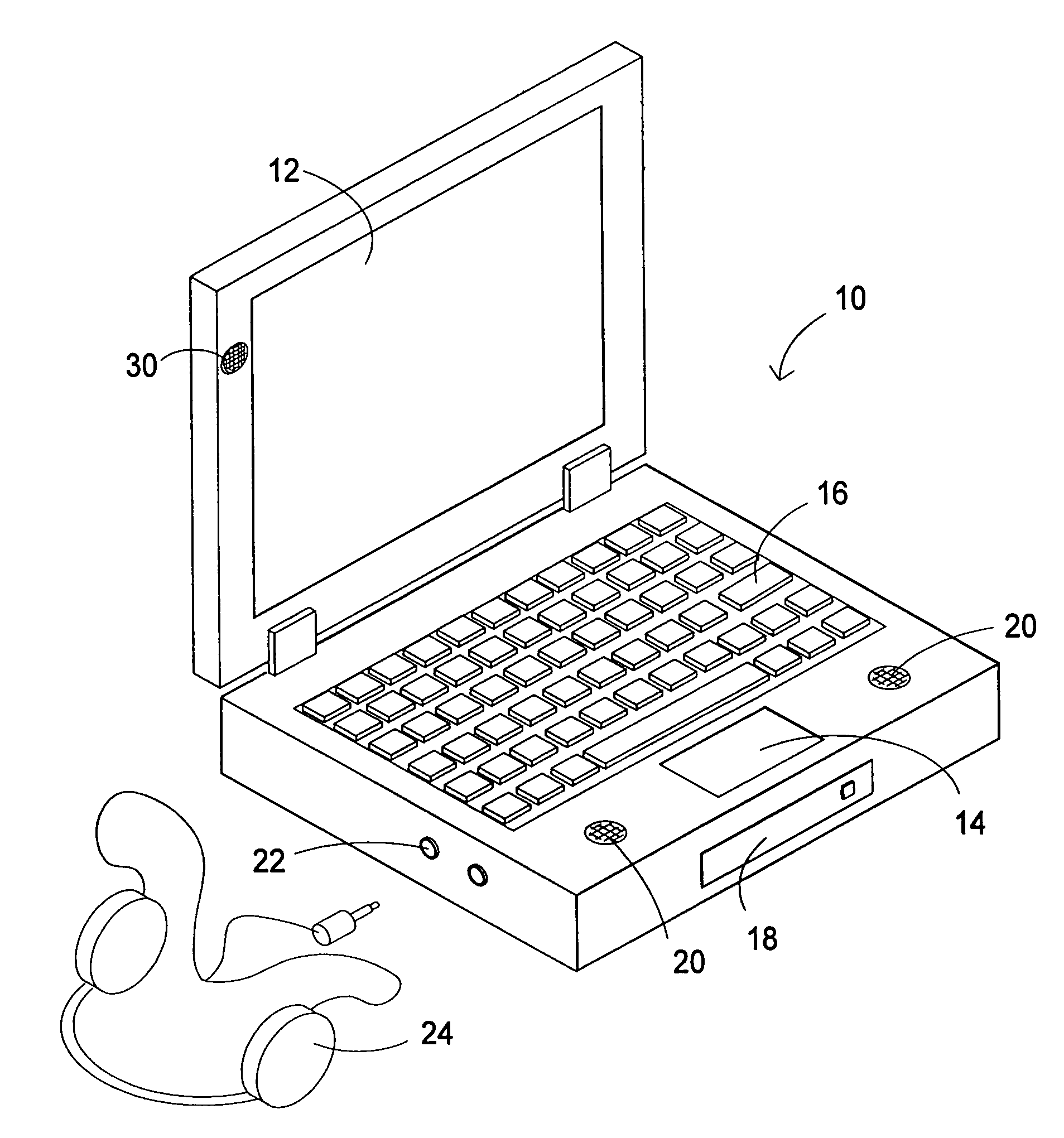 Noise reduction scheme for a computer system