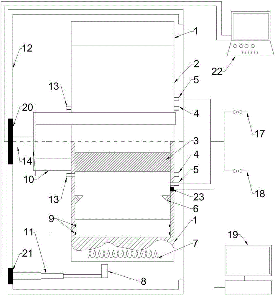 Semi-continuous piston type hydrate cake generating device