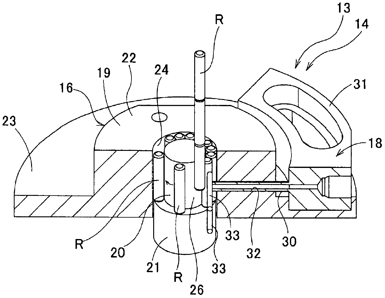 Method for assembling and device for assembling roller bearing