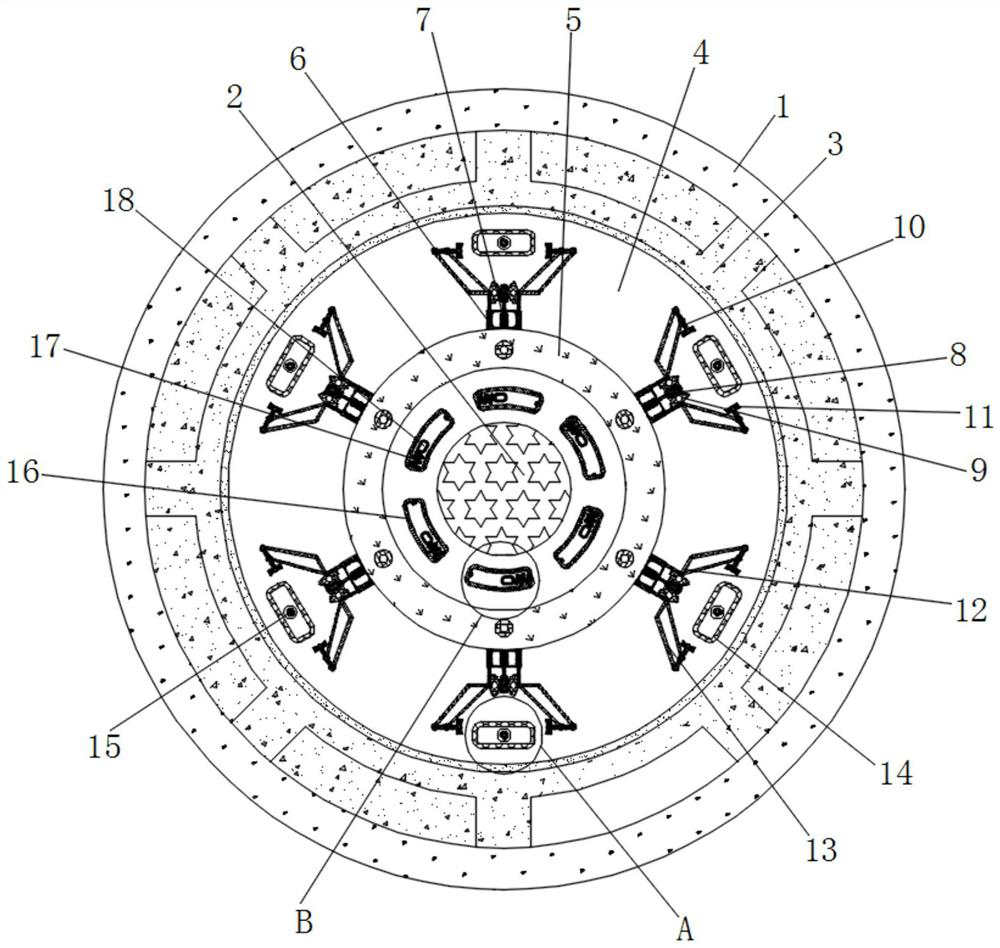 Drilling auxiliary device adopted in smartphone manufacturing process