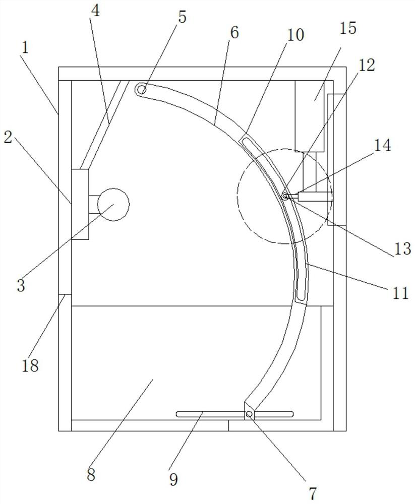 An explosion-proof hidden wall washer