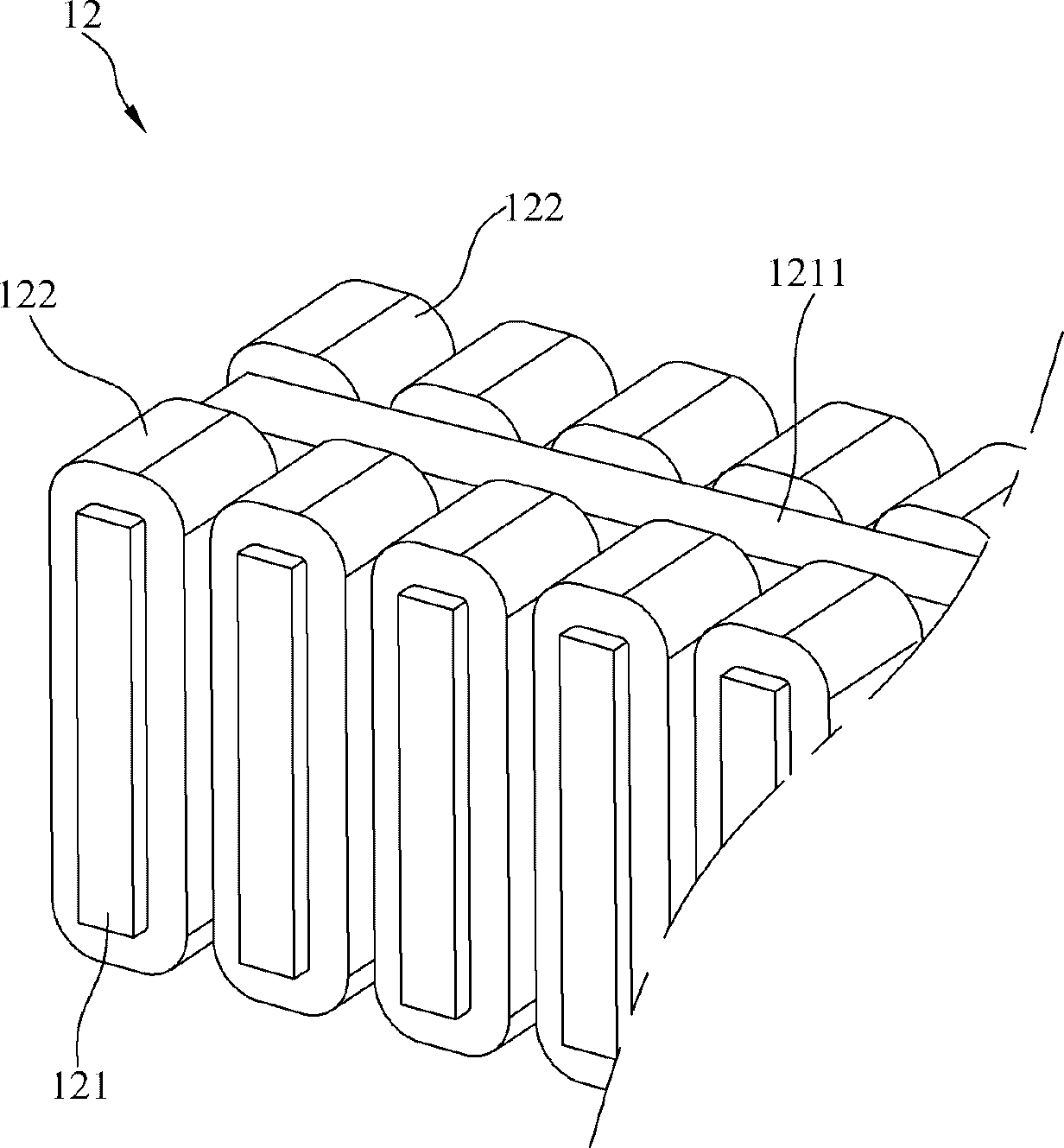 Mover for linear motor and manufacturing method thereof, linear motor comprising motor