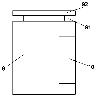 Dust removing device