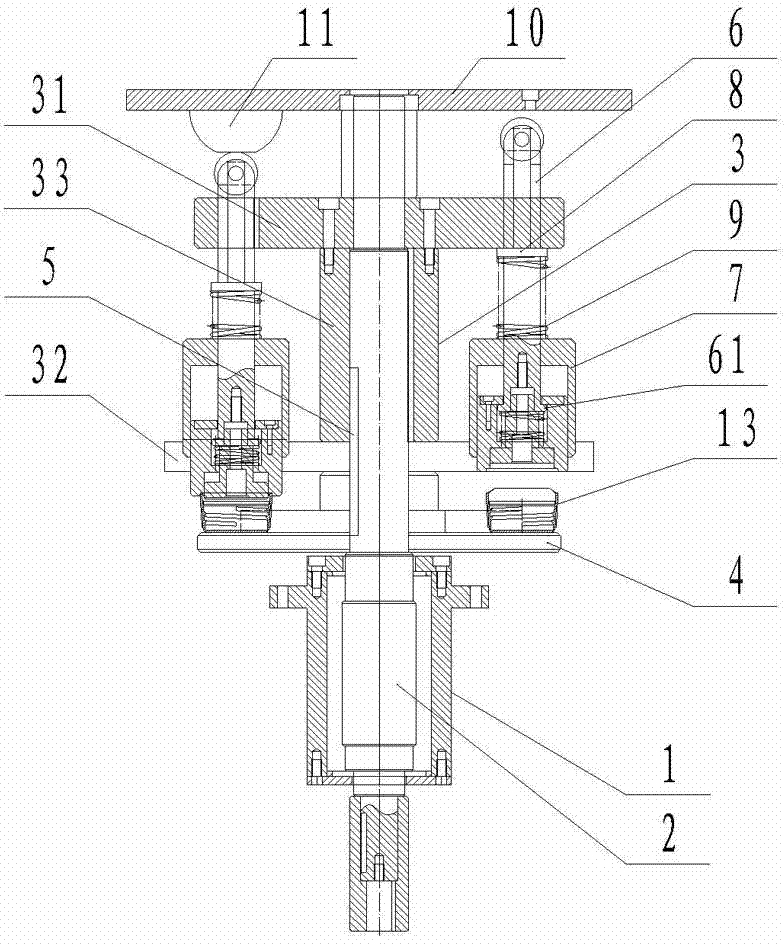 Edge folding device for anti-theft ring of cover