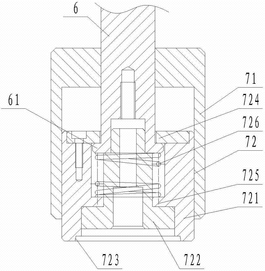 Edge folding device for anti-theft ring of cover