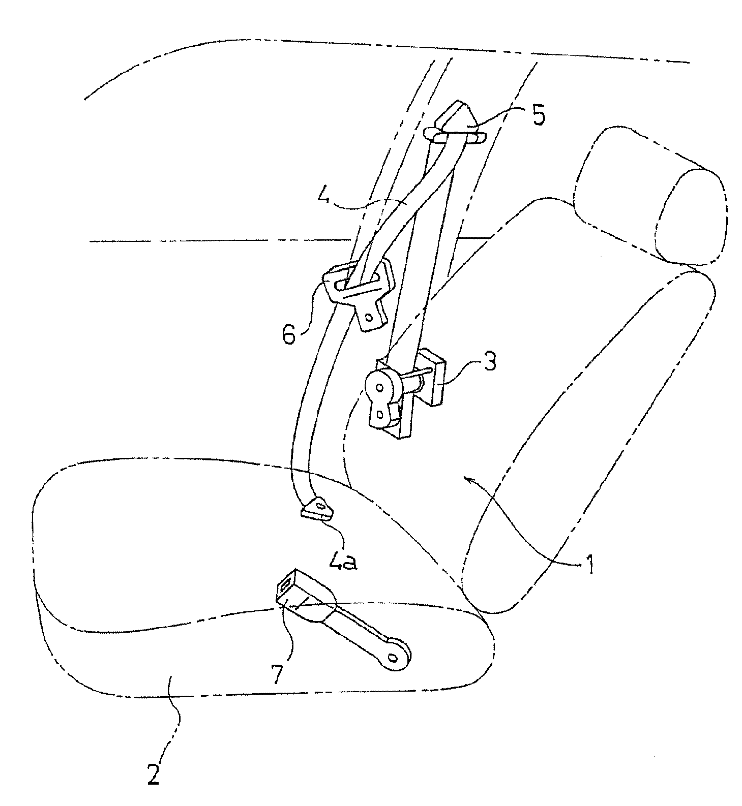 Pretensioner, seatbelt retractor including the pretensioner, and seatbelt apparatus including the seatbelt retractor