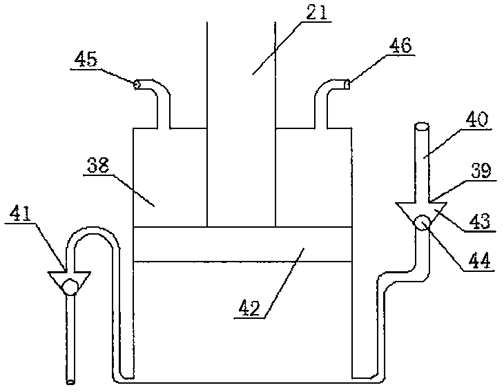 Push rod six-oscillating-tooth efficient lubricating driving parallel double-cylinder internal combustion engine