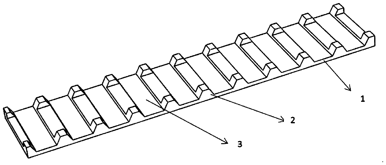 Anti-creepage cake-type coil insulation support frame