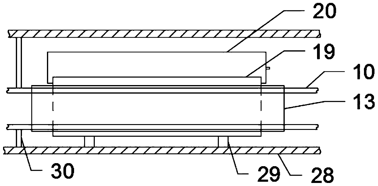 Electronic component soldering tin recycling device