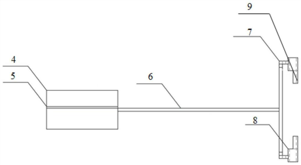 Portable manhole cover opening device and using method thereof