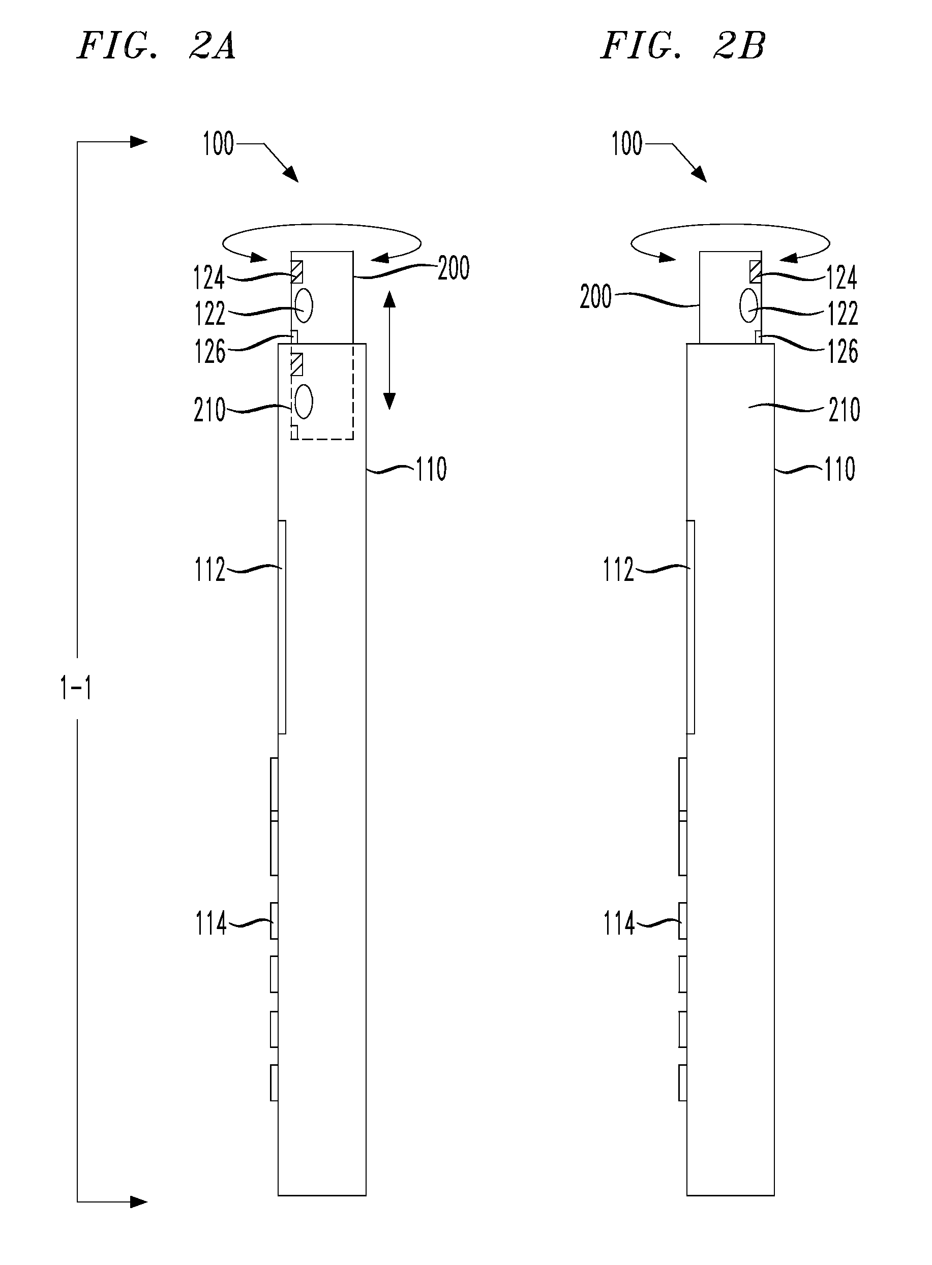 Retractable rotatable camera module for mobile communication device and method of operation thereof