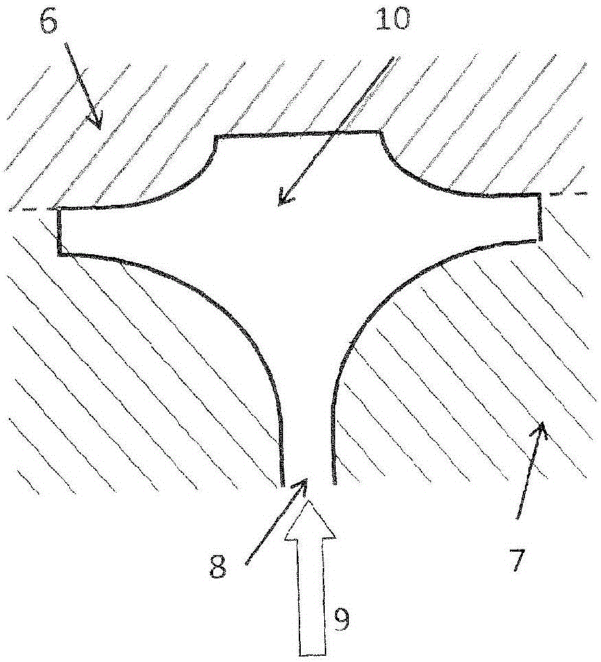 Compressor impeller cast from al alloy and method for producing same