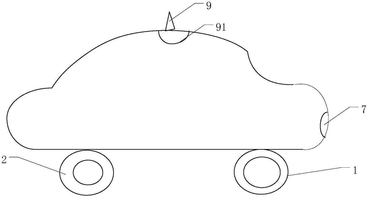 Novel electric vehicle and control system thereof