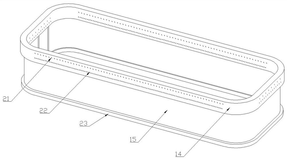 Electromagnetic semi-continuous casting device for high-casting-stress alloy cast ingot and method