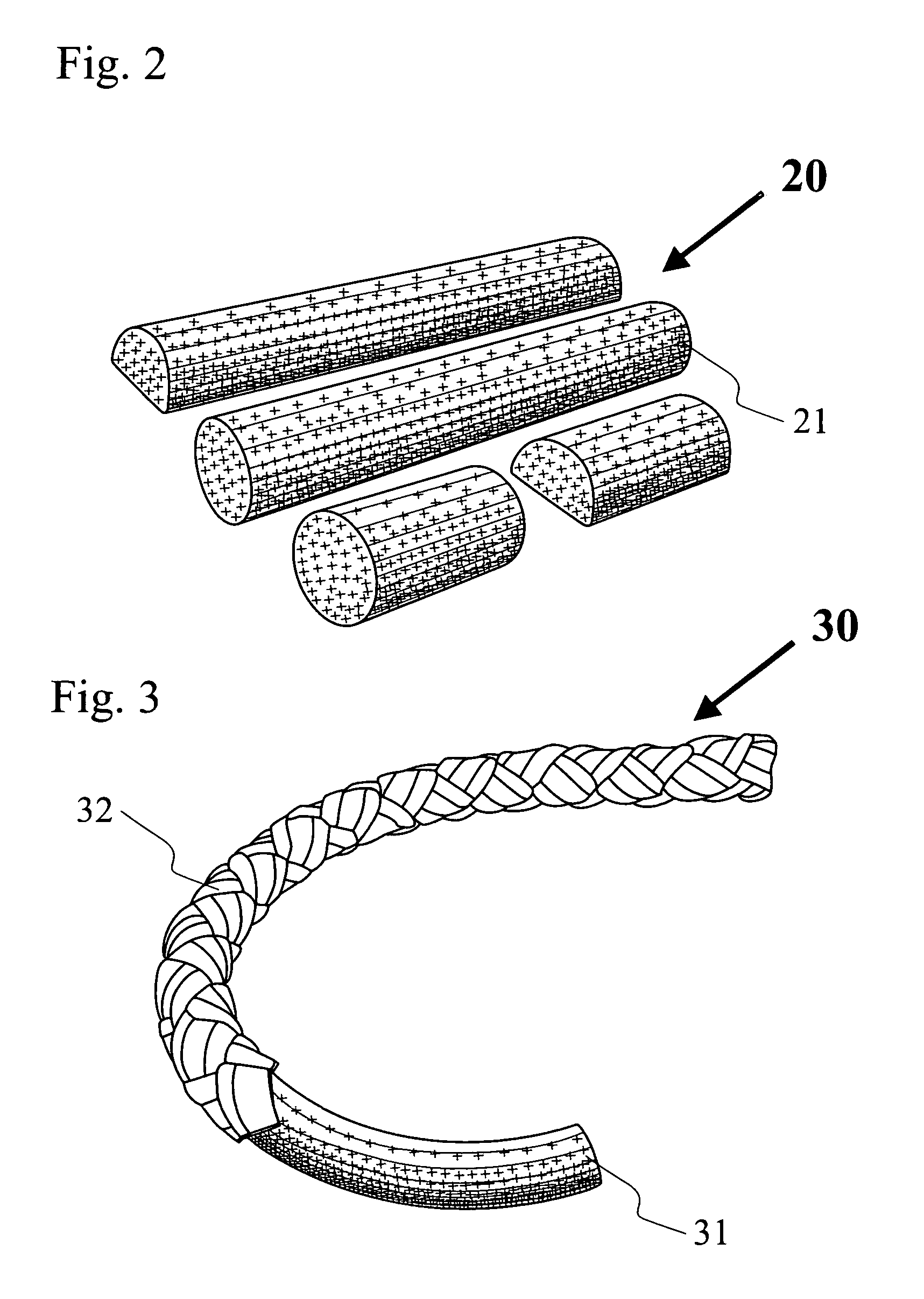 Omnidirectionally reflective buoyant rope