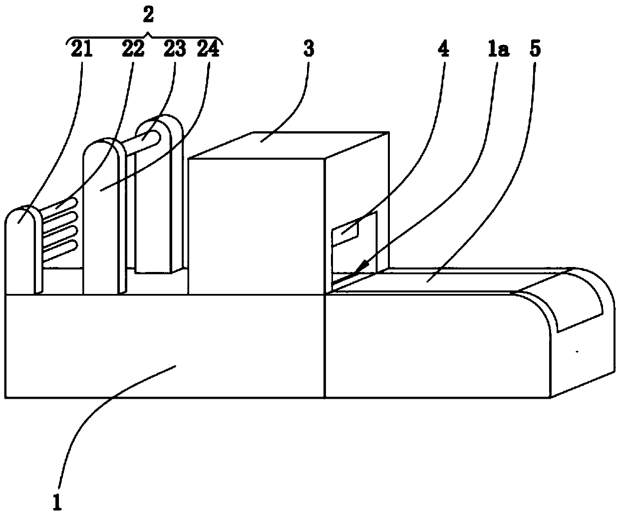 Corrugated board hot-pressing laminating machine