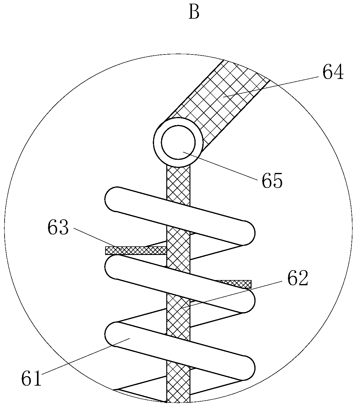 Chemical engineering filter can