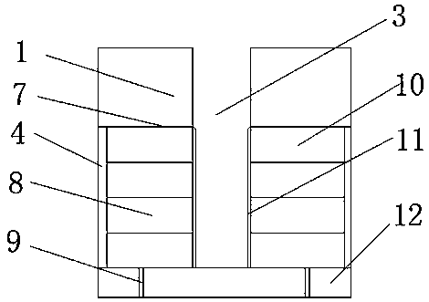 Electronic connector with detection device