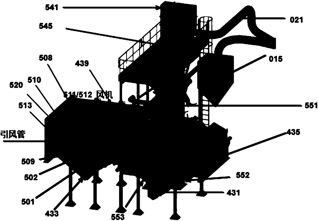 Discharging control method adopting manual interfaces for shot blasting machine