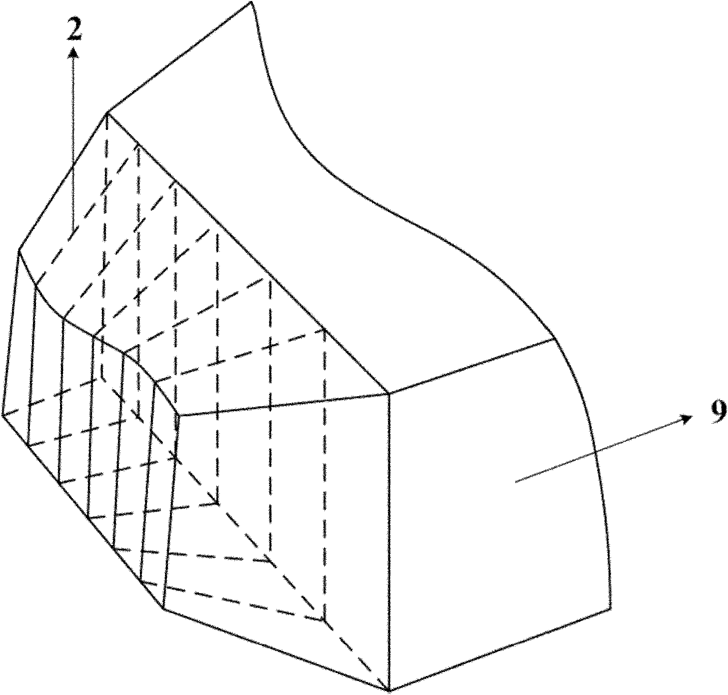 Purification and ventilation device of air in tunnel