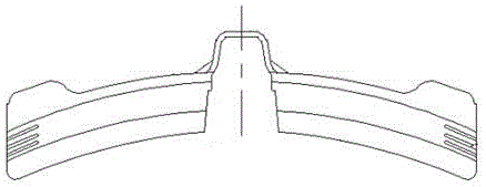 Rail wagon high-friction-coefficient brake shoe friction body and brake shoe