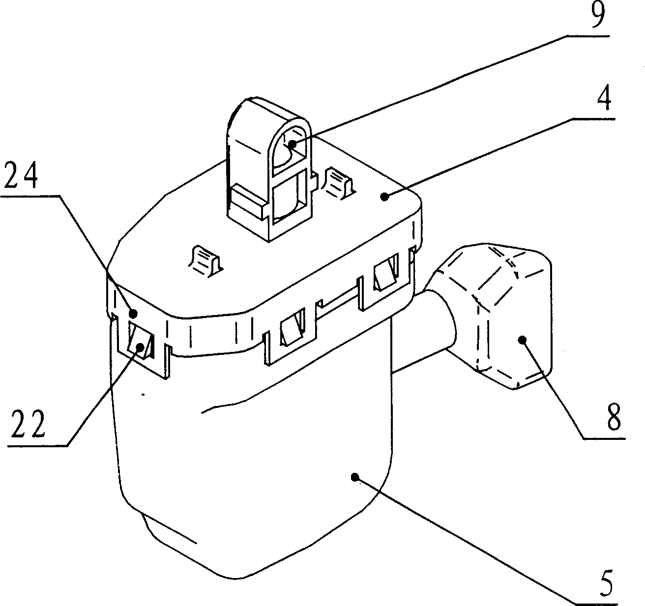 Suction muffler for compressor