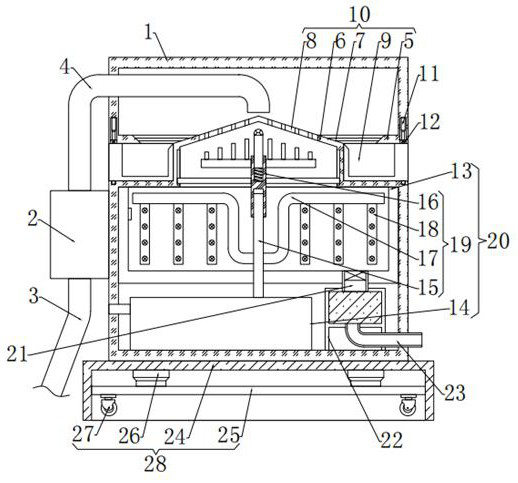 Integrated equipment for advanced treatment of sewage