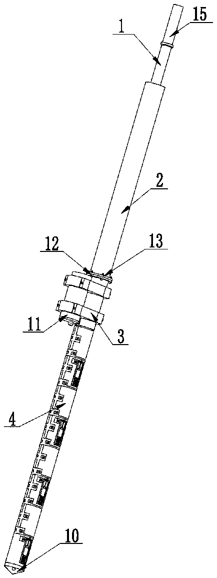 Soil parameter in-situ detection device