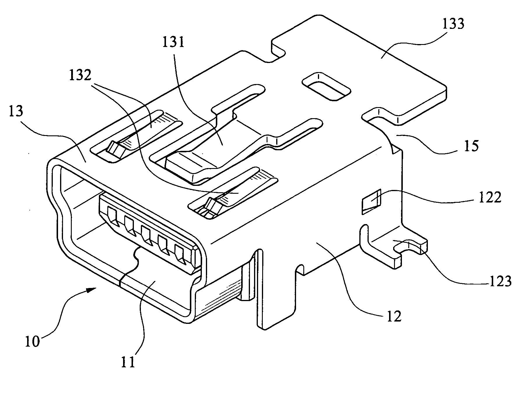 Latching arrangement for electrical connector