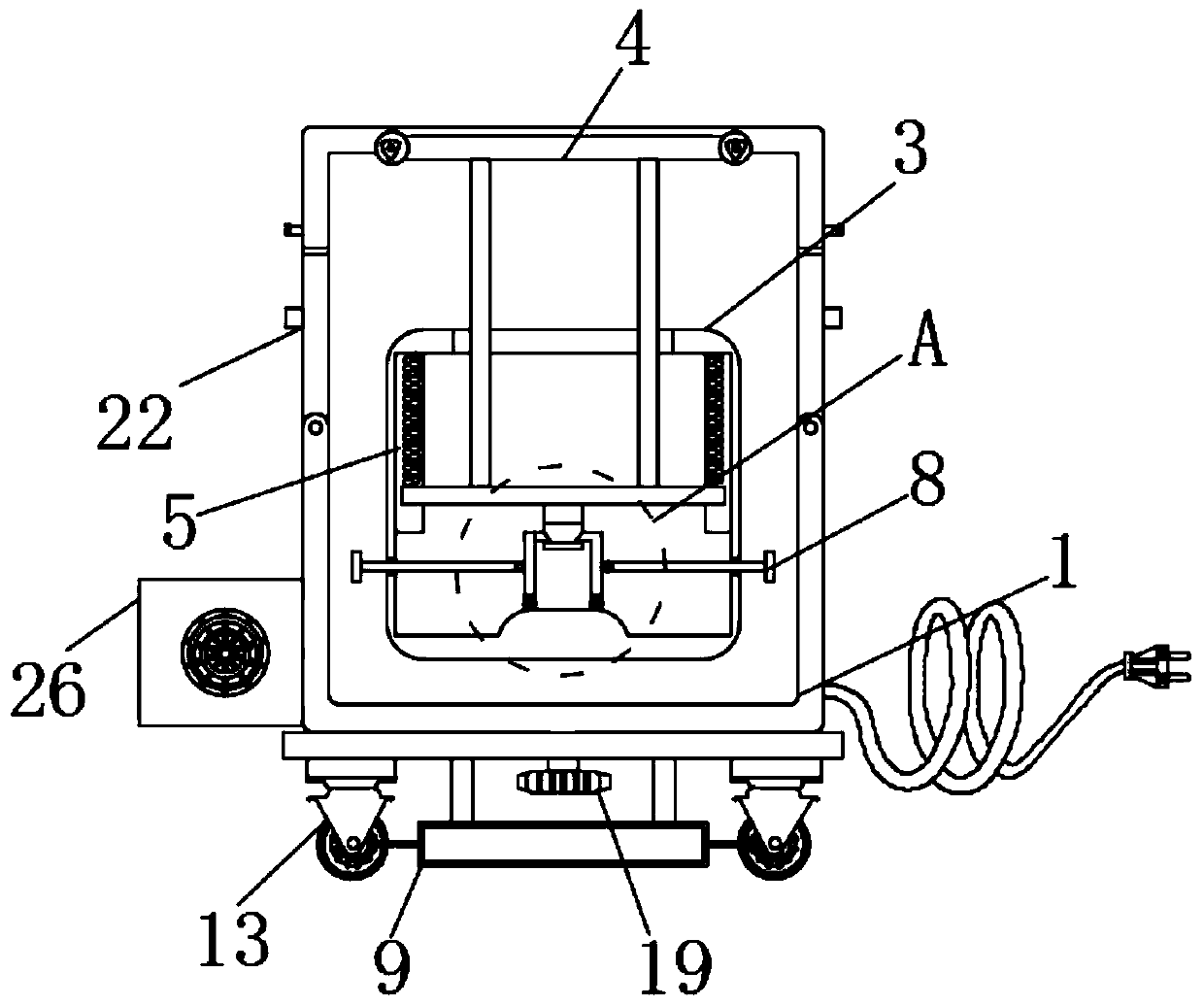 Negative ion air device