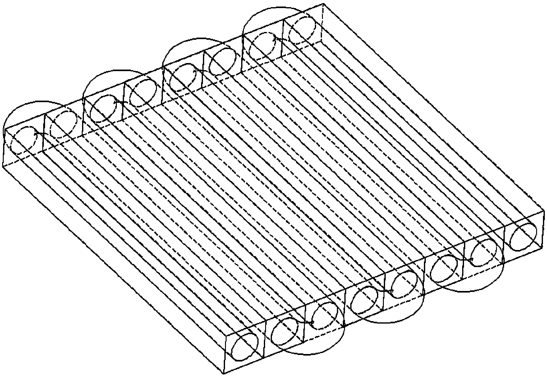 Device for alternately decomposing water to make hydrogen by oxygen permeating membranes and hydrogen permeating membranes