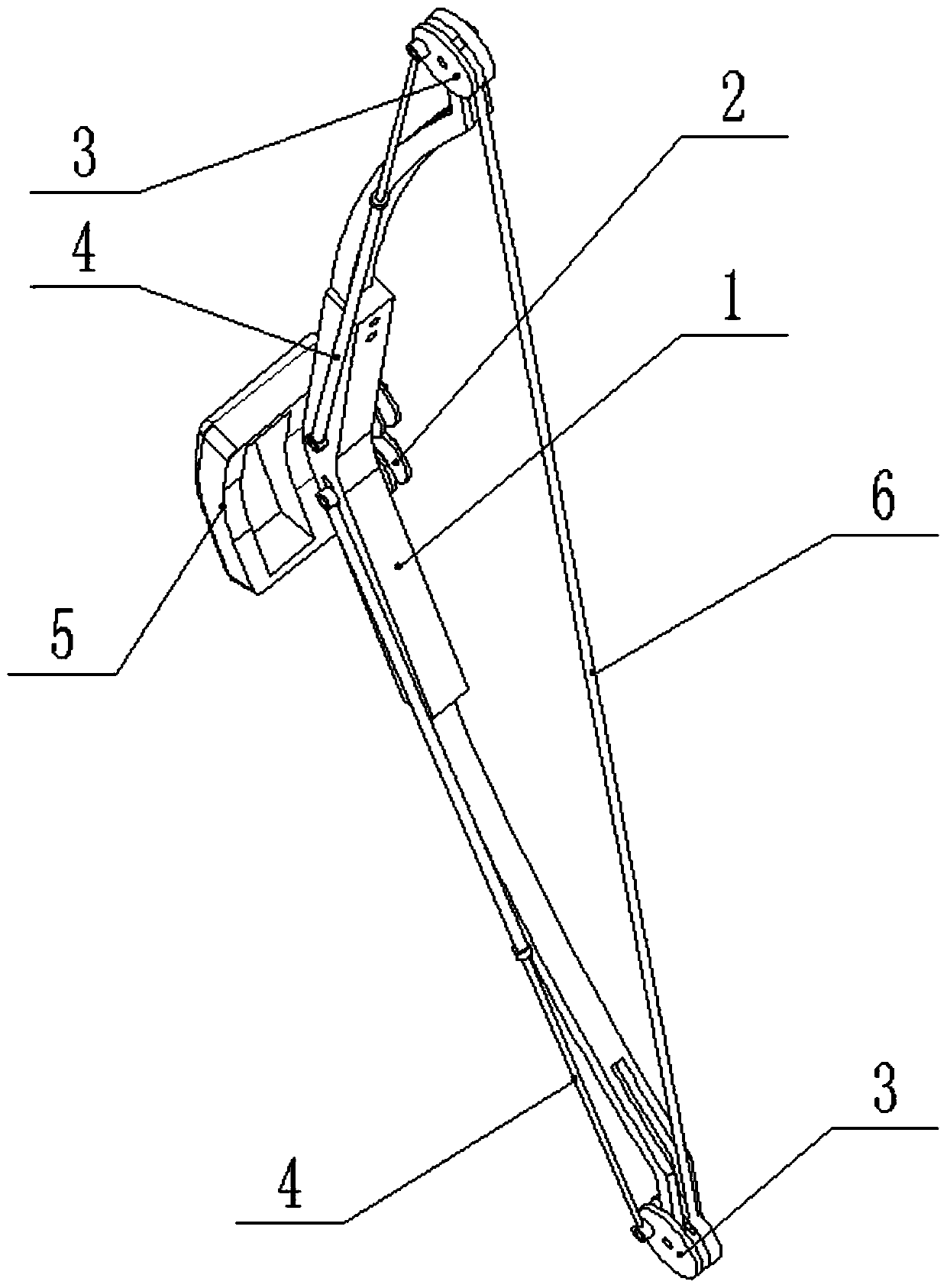 A limited range safe recurve bow