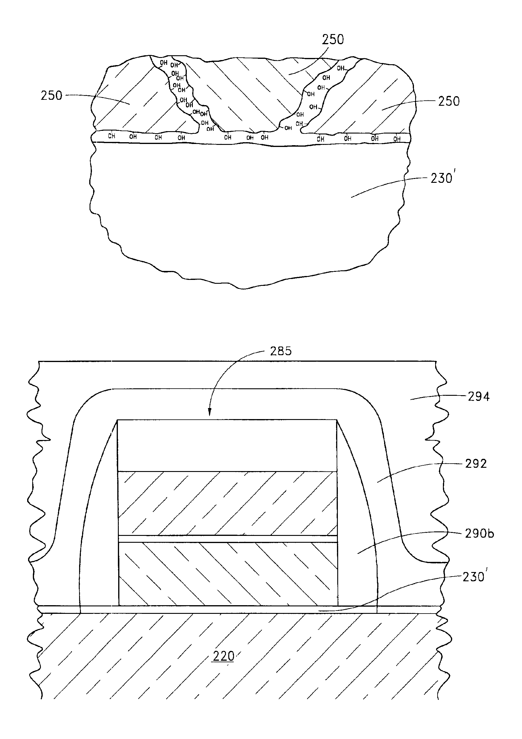 Use of dilute steam ambient for improvement of flash devices