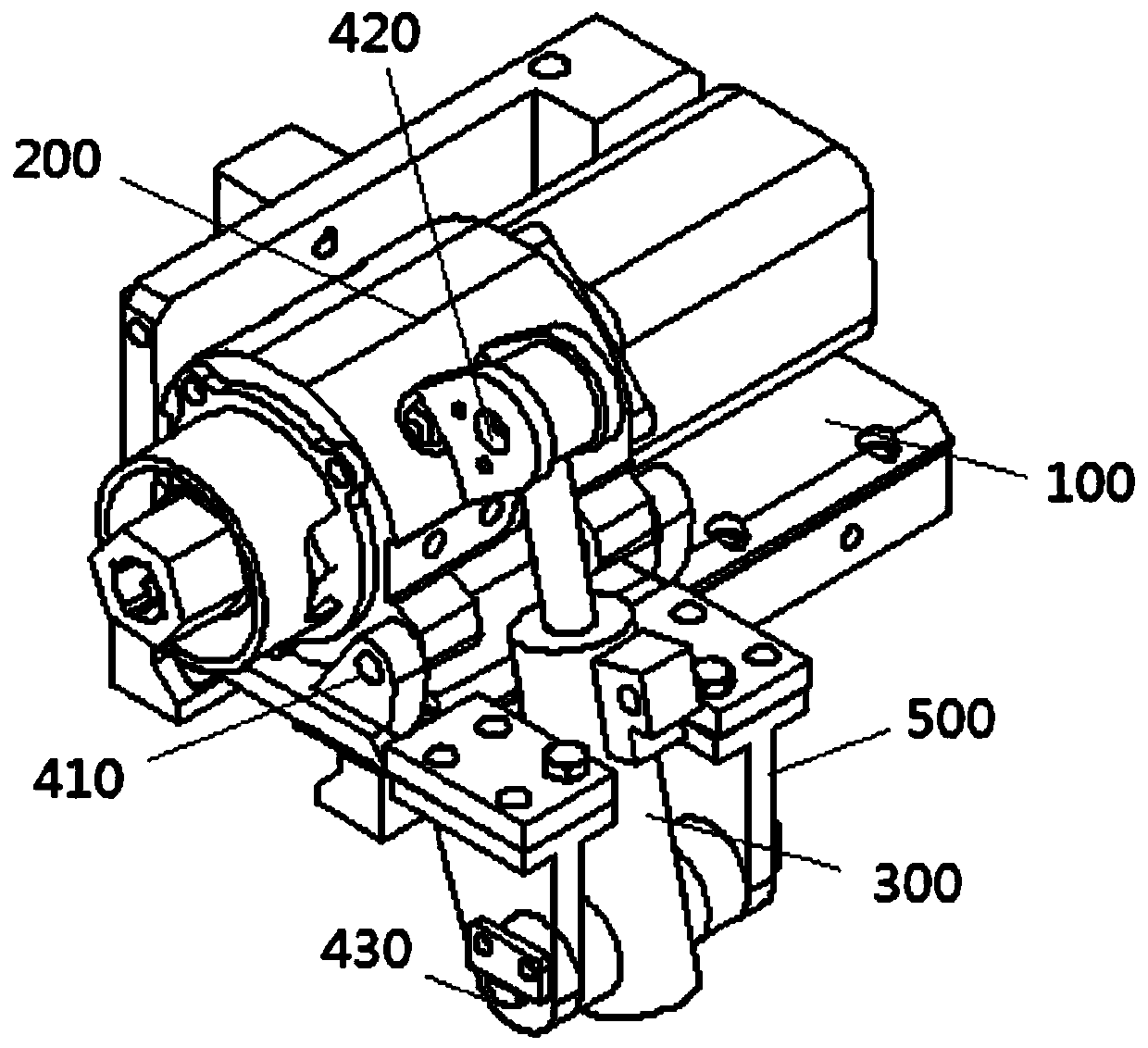 Reversible drilling box for roof bolter