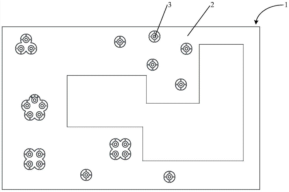 A multilayer printed circuit board