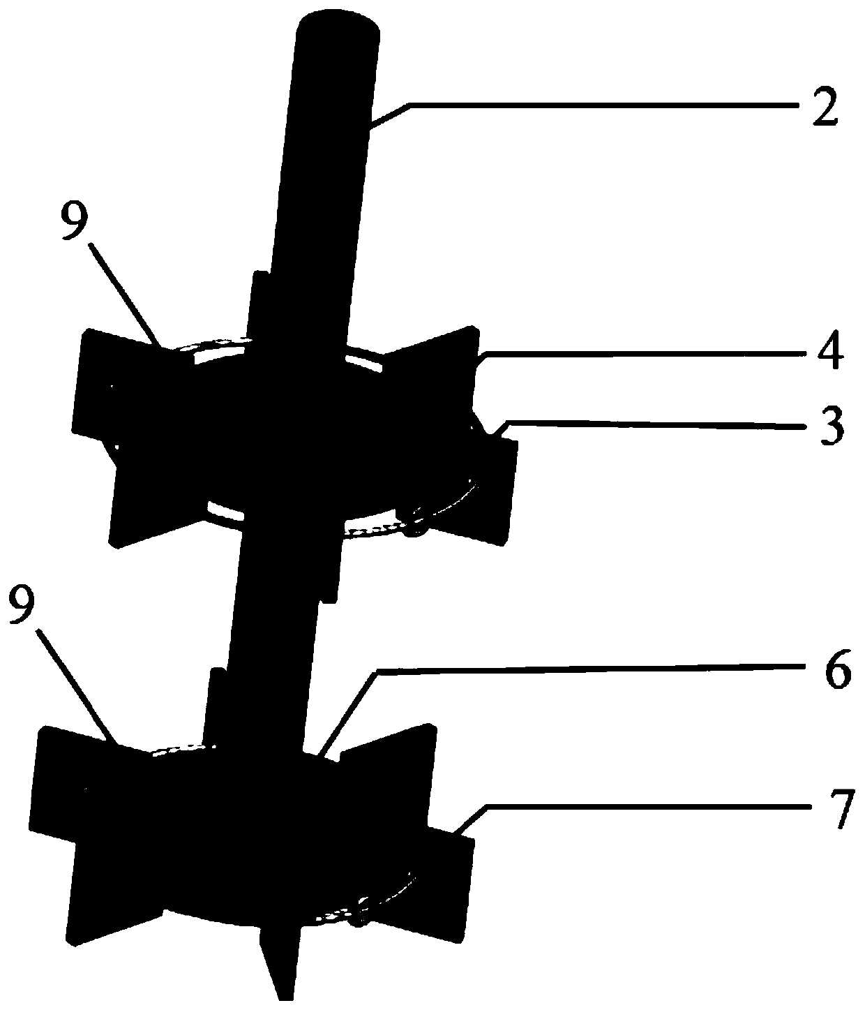 A Combined Stirring Paddle for Improving Suction Capability and Mixing Efficiency