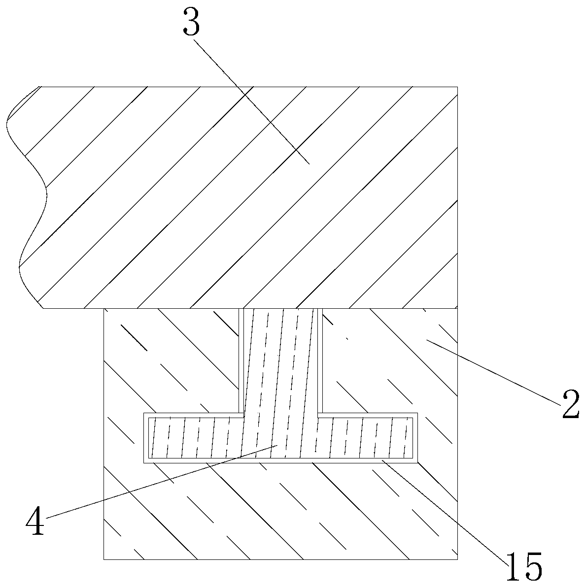 Building waste crushing device for building engineering