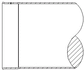 Dual-seal socket and spigot type flexible connection structure for large-diameter spiral welded steel pipes