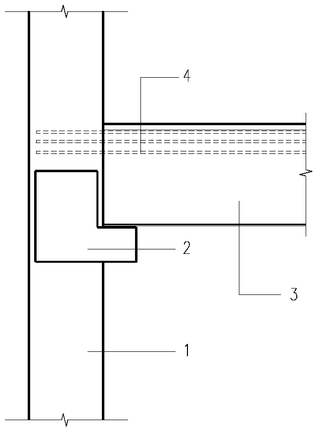 Prestressed concrete beam plate with upper portion provided with flexural steel bars and frame structure system