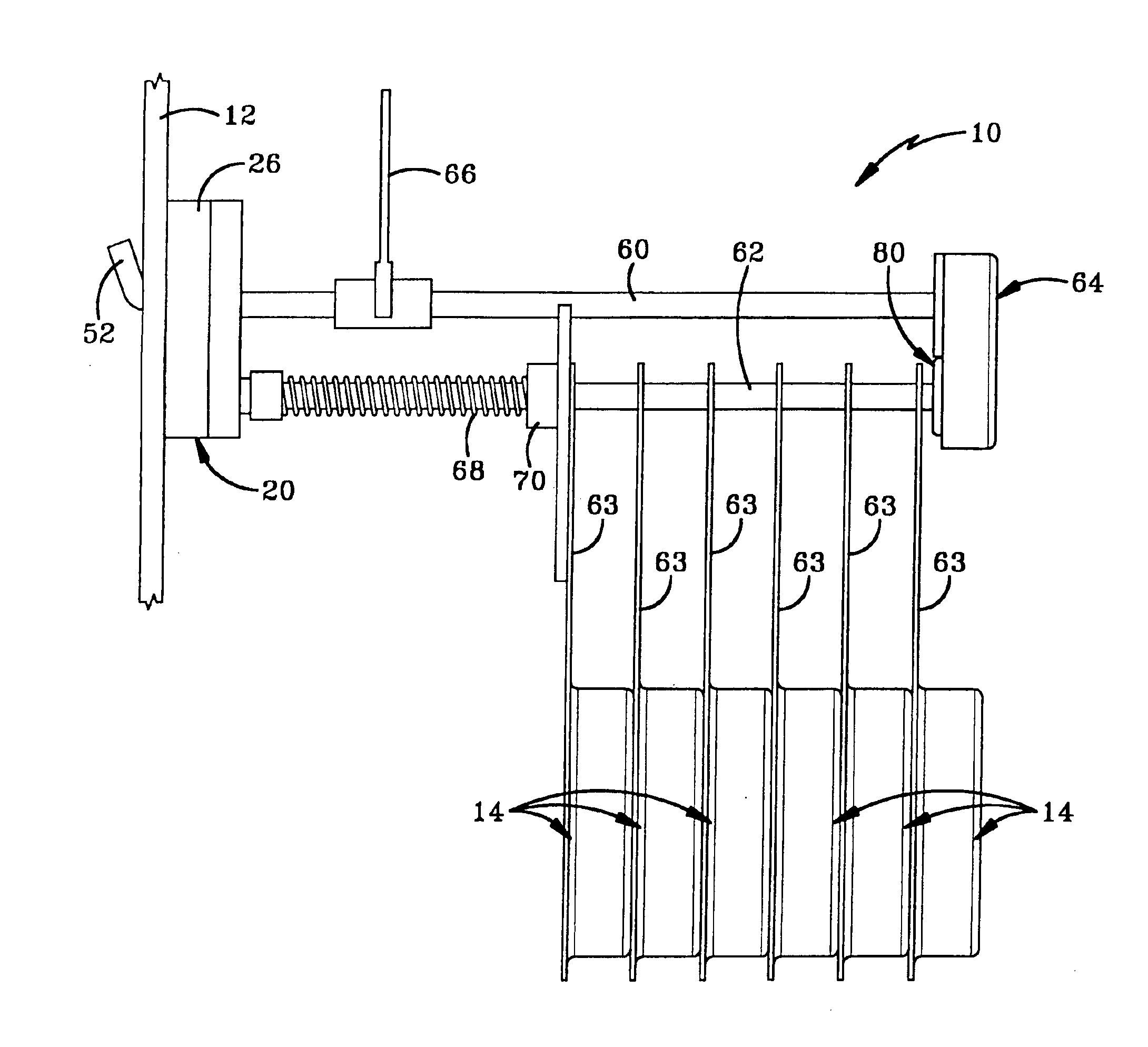 Security device for preventing rapid removal of merchandise