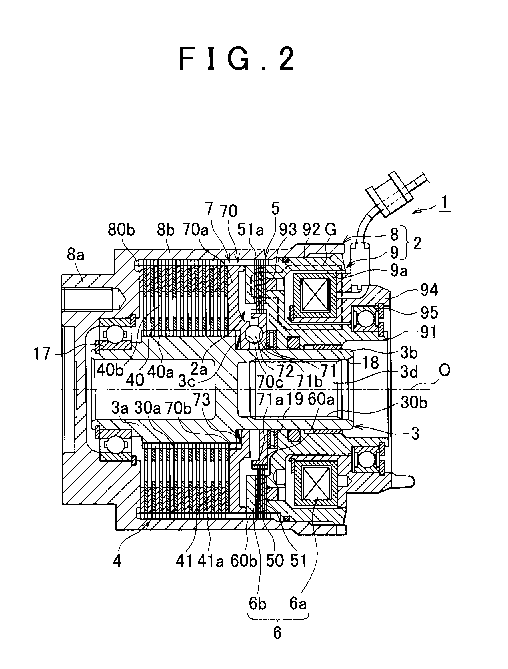 Driving force transmission apparatus and vehicle