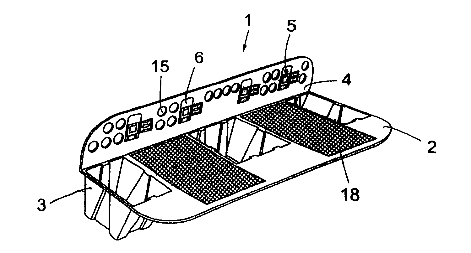 Loading ledge