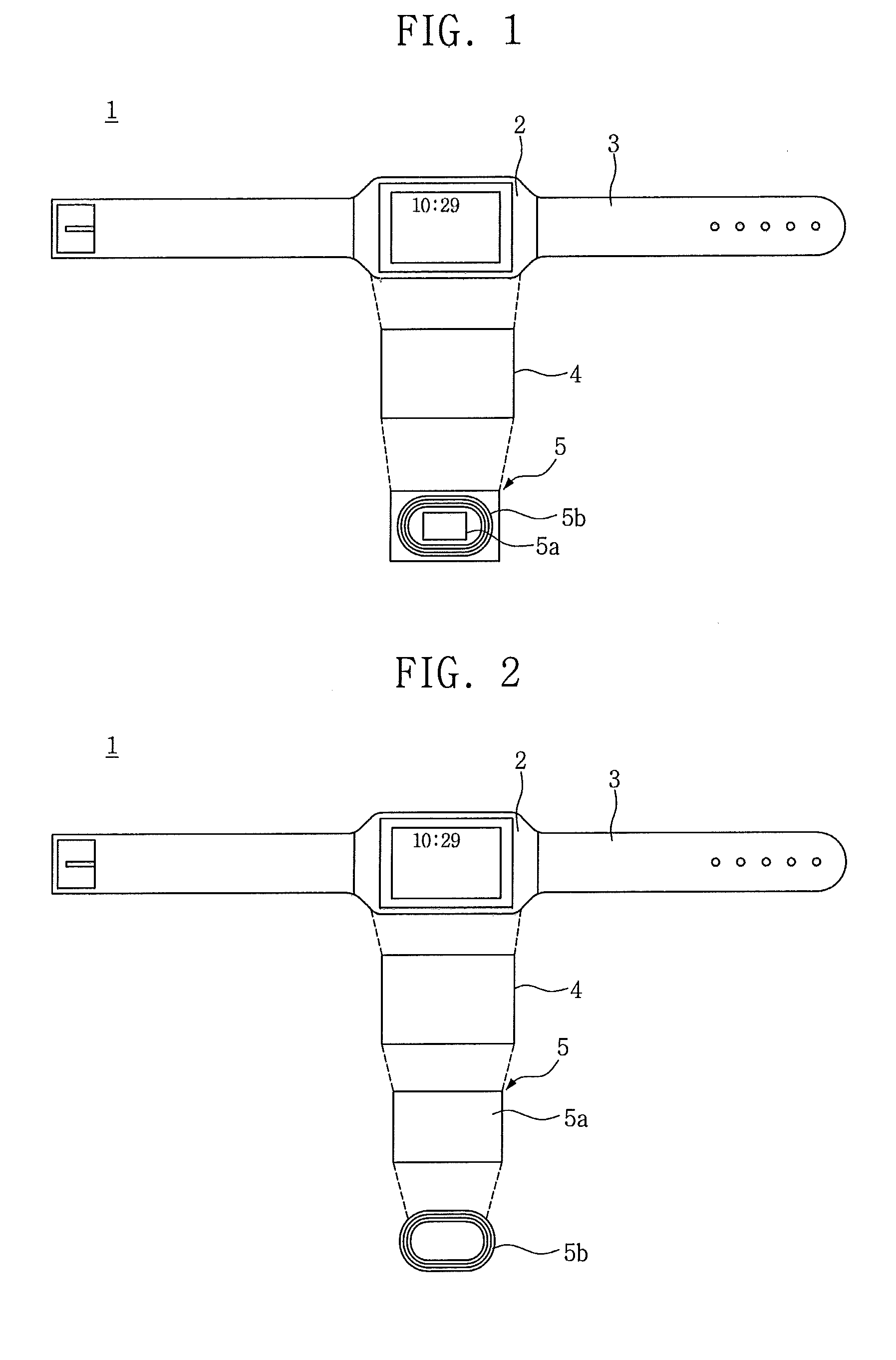 Smart watch for enabling wireless charging