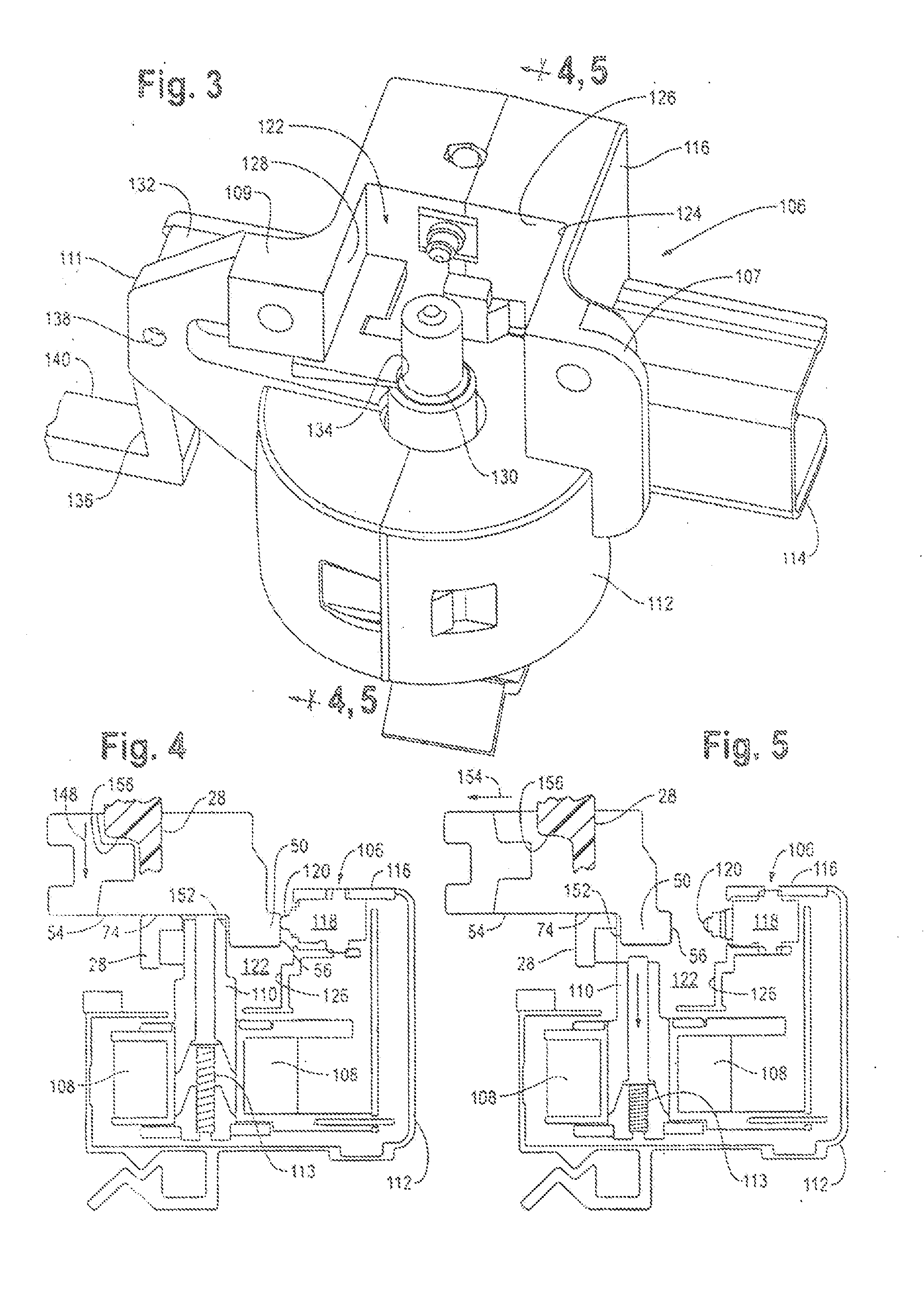 Vehicle shift module assembly