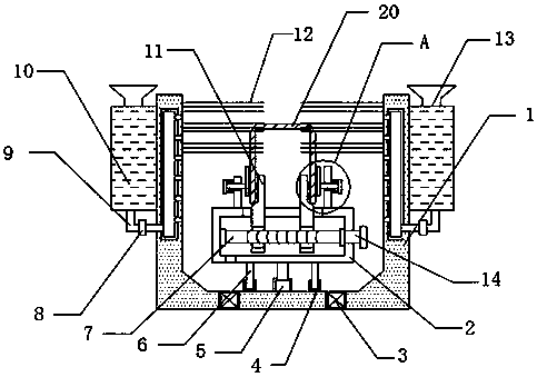 Diesel engine accessory cleaning device