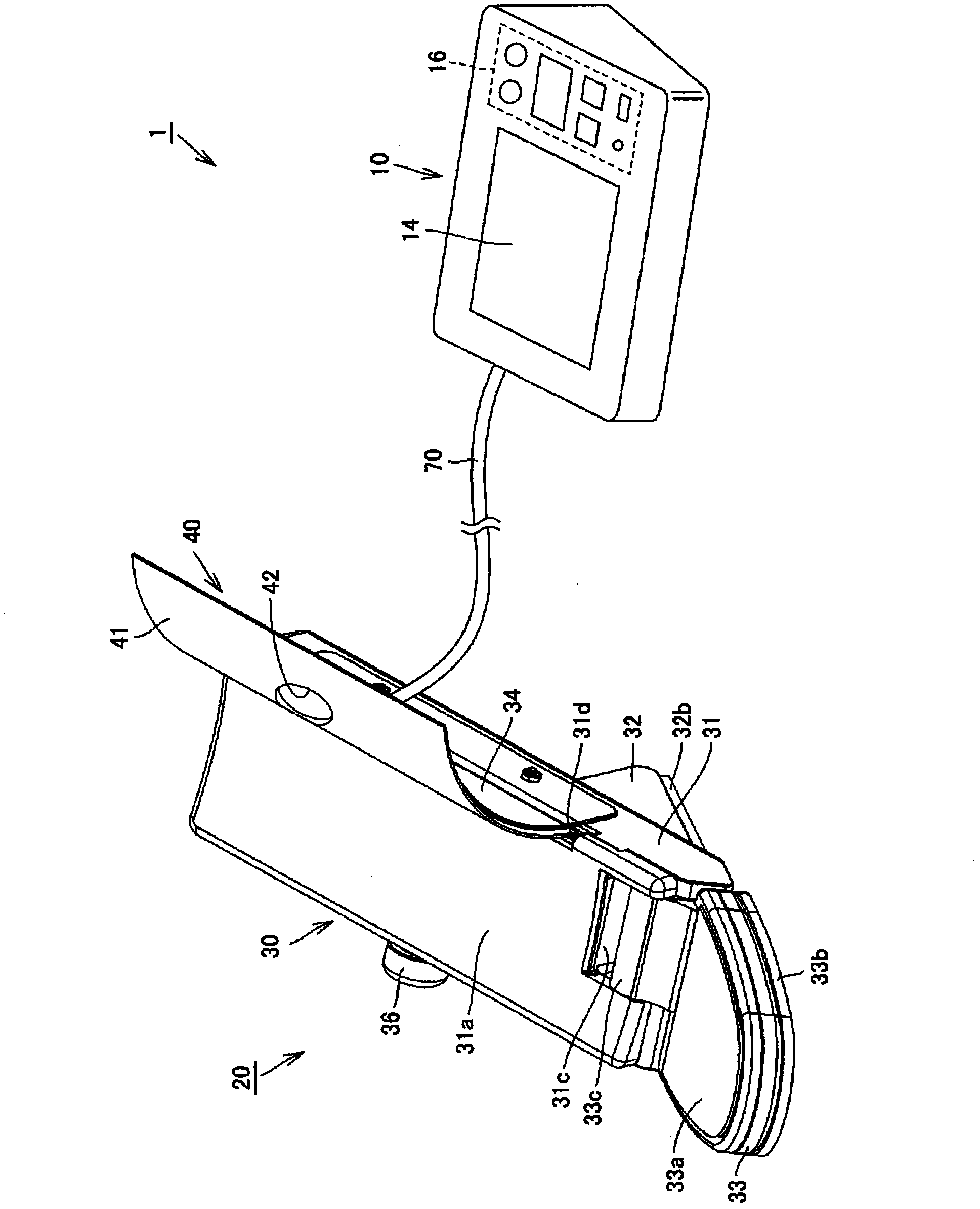 Cuff for blood pressure gauge, and blood pressure gauge having the cuff