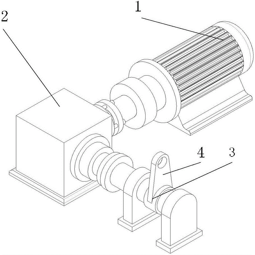 Non-sinusoidal oscillation device of continuous casting crystallizer and oscillation method thereof